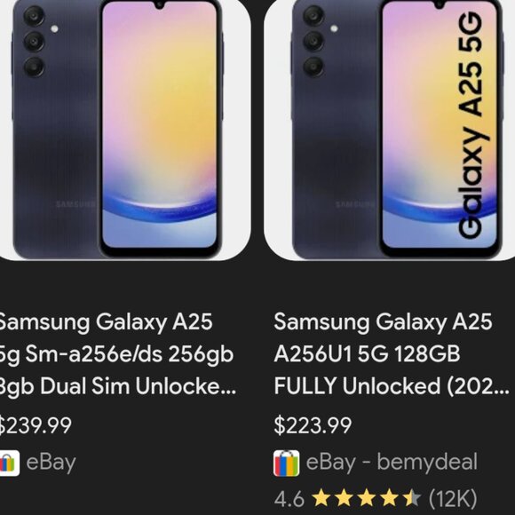 NEW SAMSUNG 5G SMARTPHONE WITH 12 OR 6 MOS DATA PLAN HALF OFGLF - Picture 14 of 16